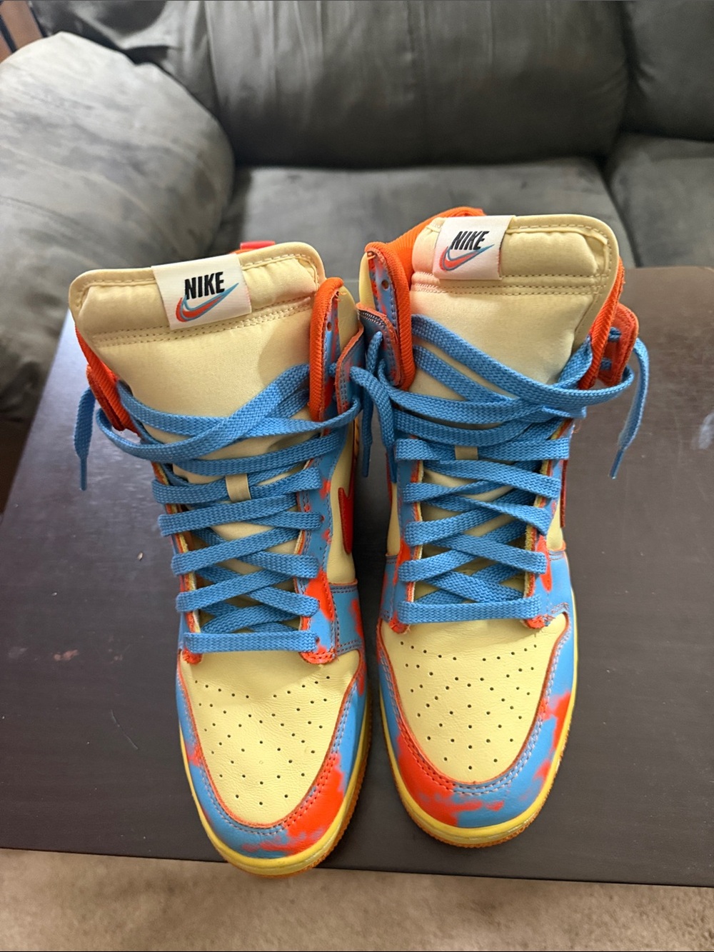 Nike Dunks Acid Wash